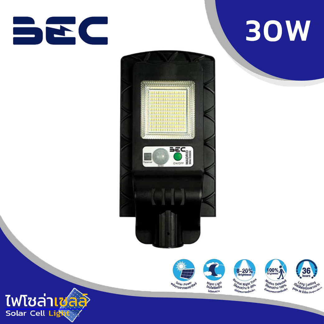 ไฟถนน-SOLAR-BEC-MADRID